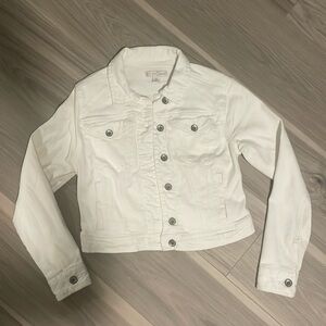 EST 1946 Denim White Cropped Denim Jacket size XS